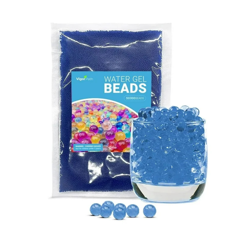 VIGOR PATH 50,000 Large Water Gel Beads - Floating Pearls - Water Absorbent Beads Decorative Vase... | Walmart (US)