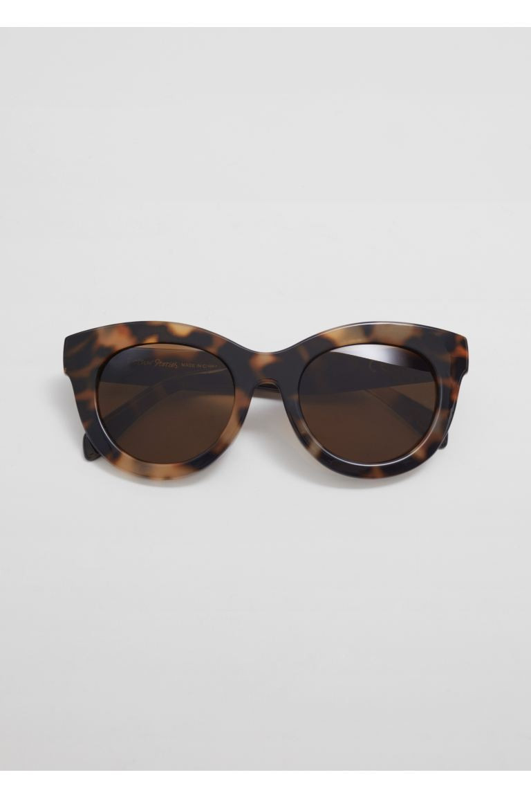 Oversized Round Lens Sunglasses | H&M (DE, AT, CH, NL, FI)
