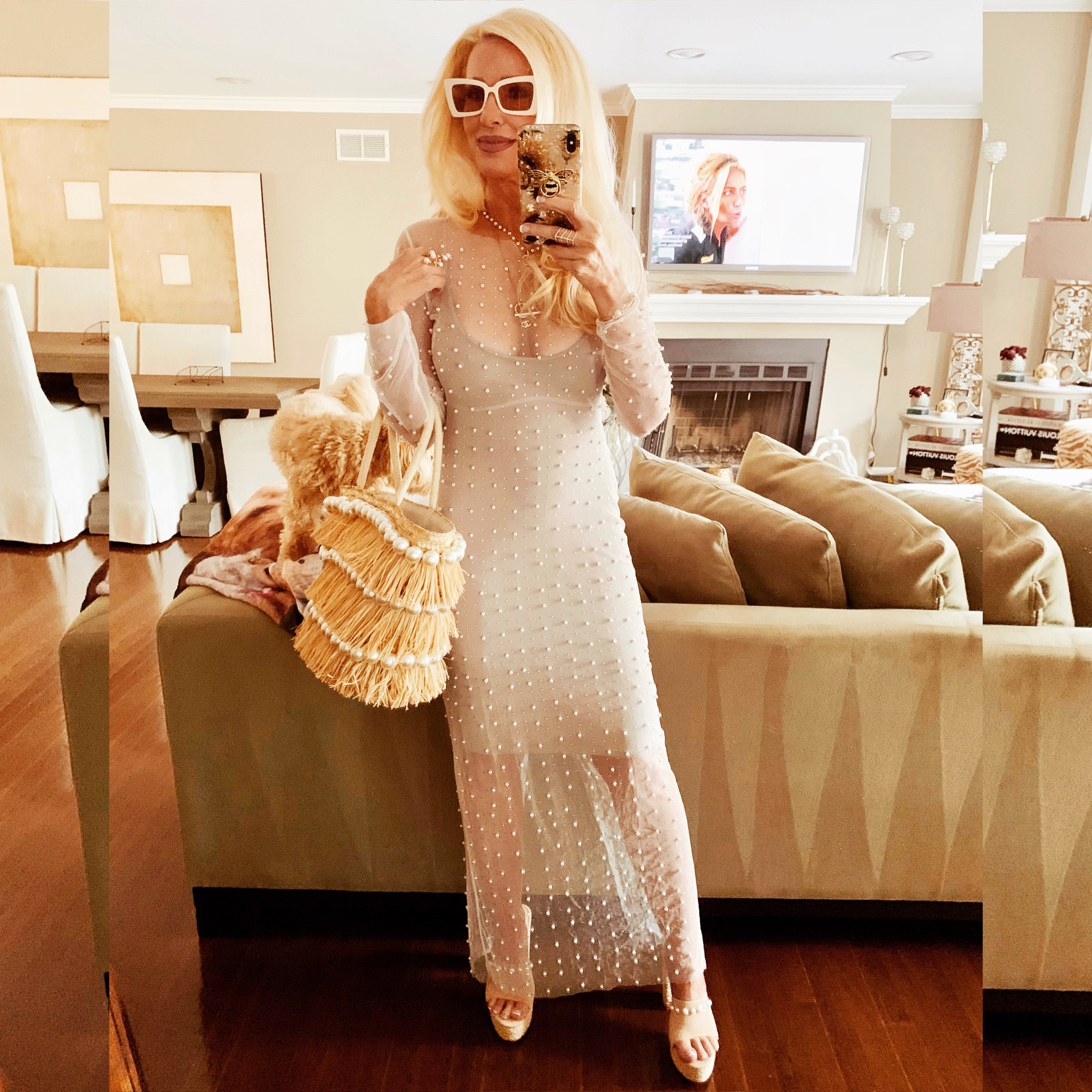 Pearl dress, wedding guest, date night, summer bag, swim cover, affordable style 

#LTKunder50 #LTKswim #LTKwedding