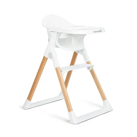 Munchkin® Float™ Easy Clean Foldable Infant and Toddler High Chair, White, Unisex | Walmart (US)
