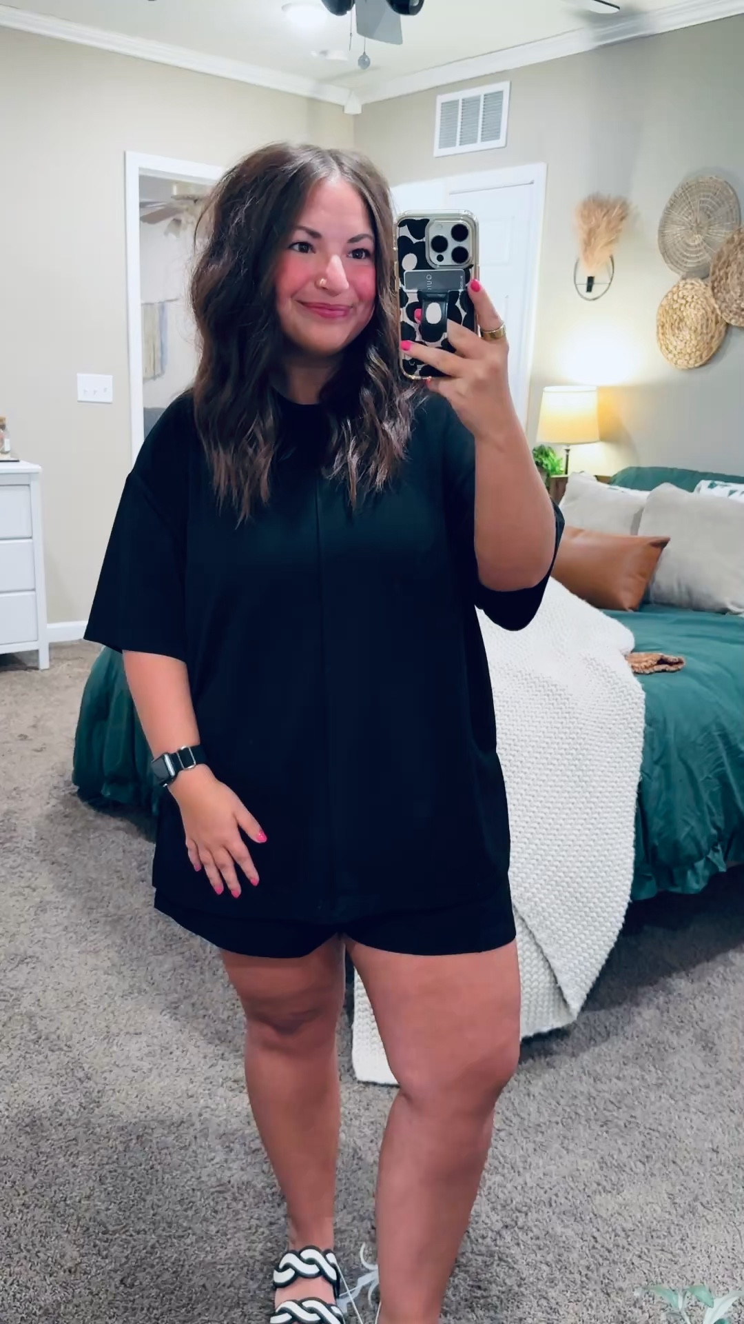 Comfy two-piece shorts set from Amazon — perfect for lazy days or running errands. A fun pair of sandals can really complete the look!

sandals: fit true to size // wearing a 5
set: fits true to size // wearing an XL for an oversized comfy fit 

 

#LTKootd #LTKSeasonal #LTKMidsize