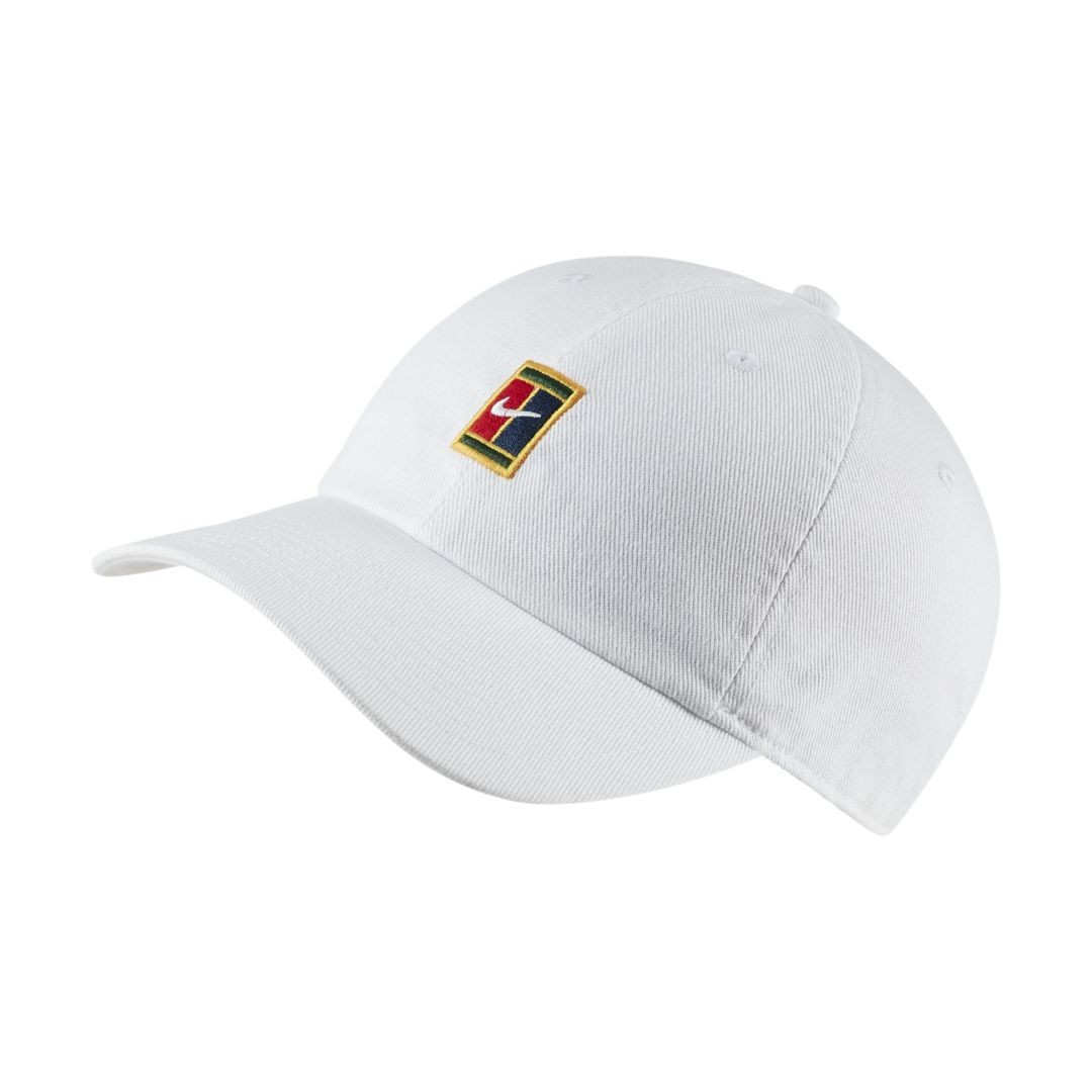 NikeCourt Heritage86 Tennis Hat Size ONE SIZE (White) CI4434-100 | Nike (US)