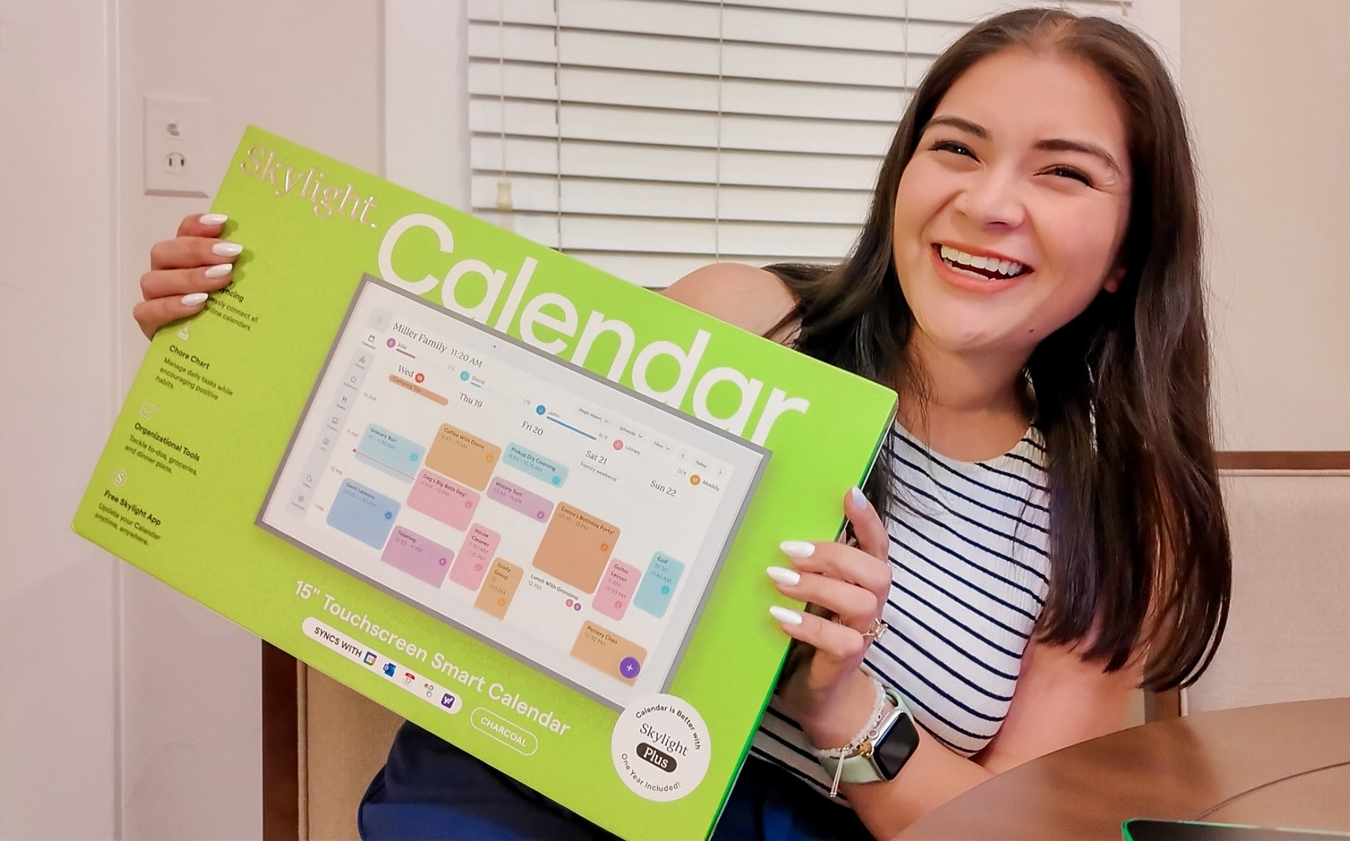 Keeping life organized just got easier ✨ The Skylight Calendar keeps everything in one place—schedules, reminders, to-do lists, and more. It syncs with your favorite apps, so no more missed plans. Obsessed with how sleek and easy it is to use! 💻📅
.
.
.
#LTKHome #LTKFinds #LTKTech #SmartHome #OrganizationGoals #HomeEssentials #CalendarGoals #StayOrganized #LTKUnder100 #LTKStyle


#LTKHome #LTKFamily #LTKU