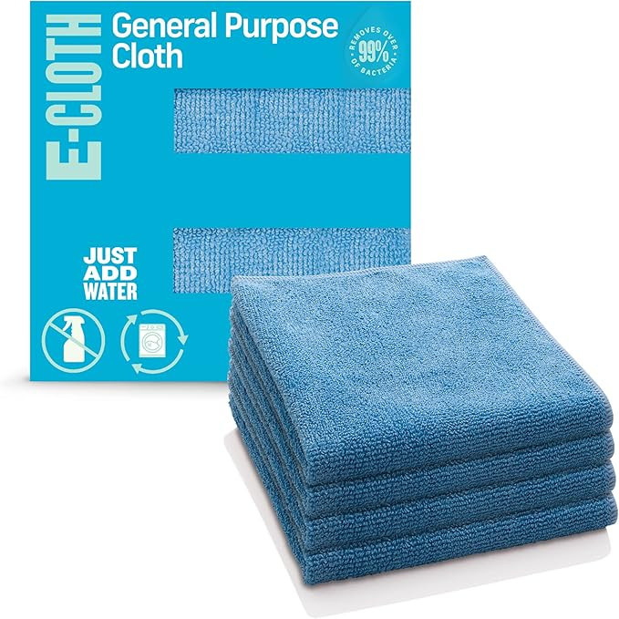 E-Cloth Microfiber Cloth, World's Leading Premium Microfiber Cleaning Cloth, Twice as Durable as ... | Amazon (US)