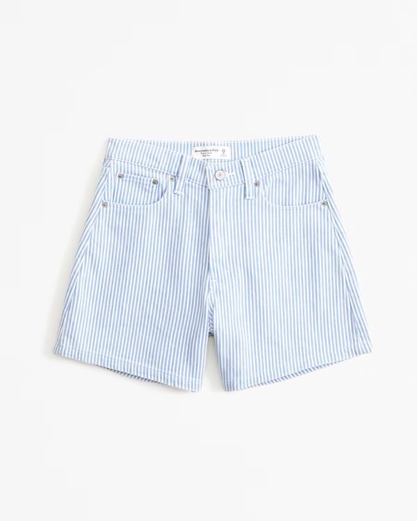 Women's High Rise Dad Short | Women's Clearance | Abercrombie.com | Abercrombie & Fitch (US)