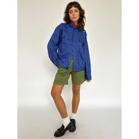 1990S Blue French Chore Jacket/Utility Minimalist Workers Women's L Men's Xs-S | Etsy (US)