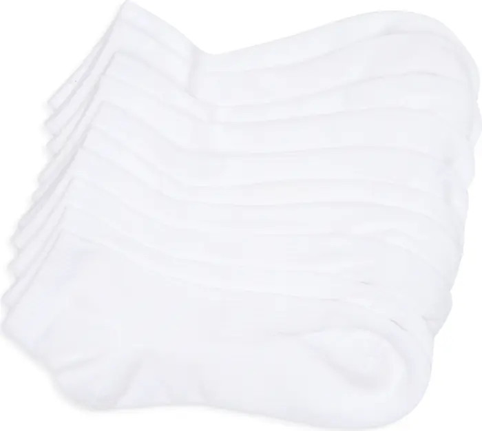 5-Pack Pillow Sole Ribbed Quarter Socks | Nordstrom Rack