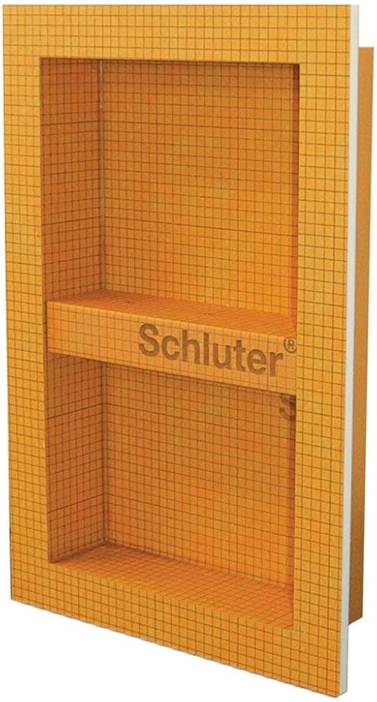 Schluter KERDI-BOARD-SN Prefabricated Shower Niche - Waterproof with Adjustable Shelf, Easy Insta... | Amazon (US)