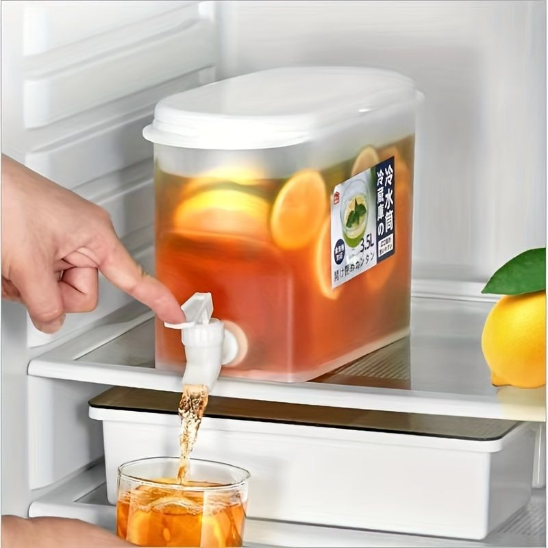 The Cold Water Kettle Comes With Its Own Faucet, Modern And Simple Lemon Fruit Cold And Hot Bever... | Temu Affiliate Program