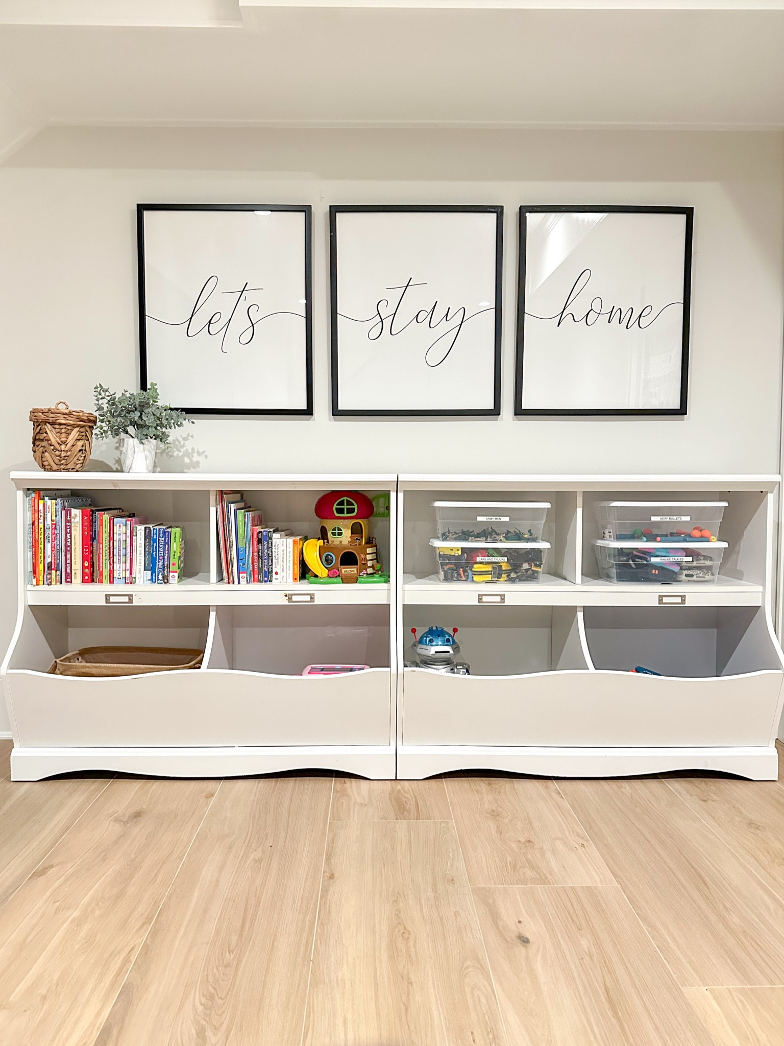 Keep your playroom tidy and fun with our favorite organizing essentials: sturdy yet manageable bins for easy access, clear containers for games, bags for puzzles, and open shelf toy storage! The perfect solutions for a clutter-free, play-ready space. 📚🧸

#LTKKids #LTKHome #LTKFamily