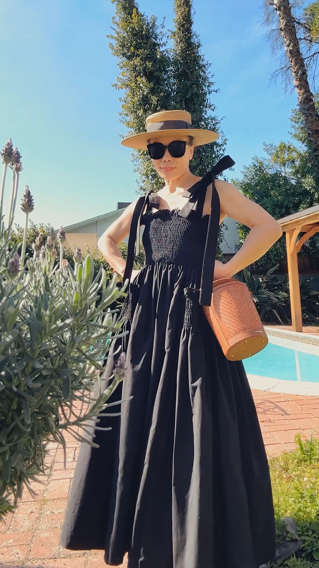 Like it when a cross-strap dress is done just right — the right length (you can adjust the strap in so many ways and lengths) and the right amount of volume.   🖤🌸🖤

#LTKTravel #LTKSeasonal