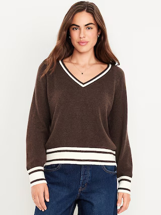 SoSoft Loose V-Neck Sweater | Old Navy (US)