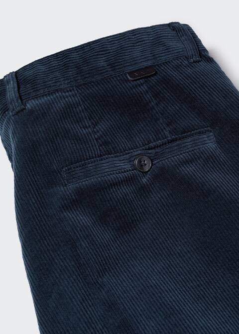 Pleated corduroy pants -  Men | Mango Man USA | MANGO (US)
