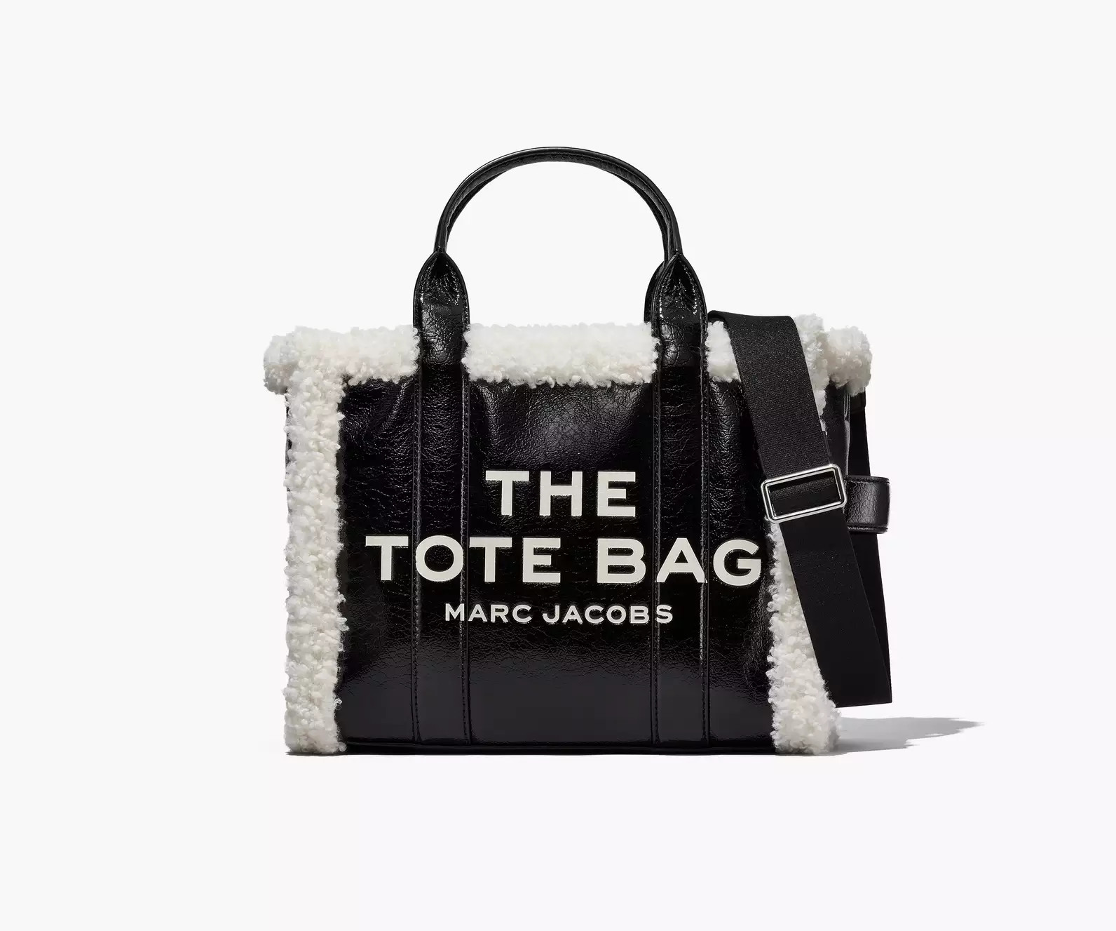 The Medium Crinkle Leather Tote Bag | Marc Jacobs