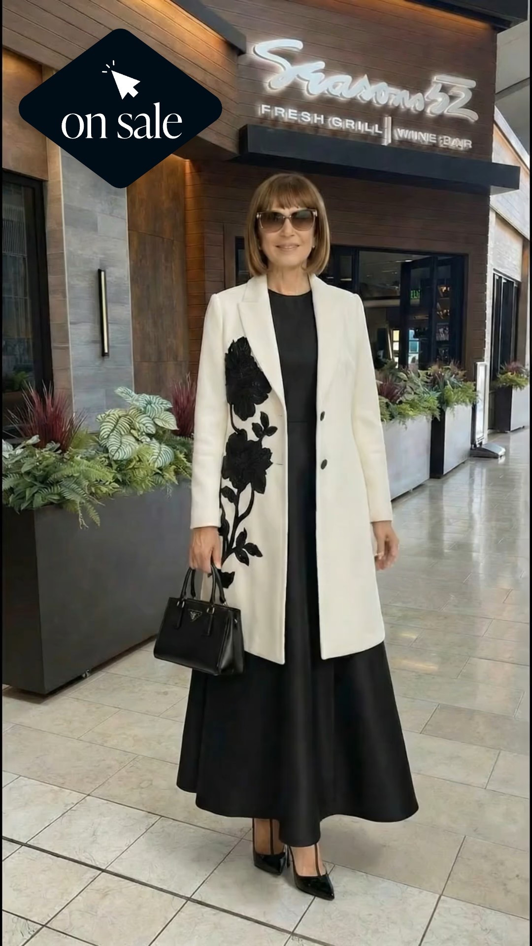 SALE at WHBM ‼️ SAVE $25 off every $100 spent!!  I ❤️ the Black Embroidery on this white wool coat!! Dress up any LOOK 🥰
Wedding Guest- Dinner Date - Vacation- Travel - WorkWear 

Follow my LTK @fashionistanyc on the @shop.LTK app to view this post and get my exclusive app-only content!

#liketkit #LTKootd #LTKdayinmylife #LTKgrwm #LTKSaleAlert #LTKWedding
@shop.ltk
https://liketk.it/5N4A0