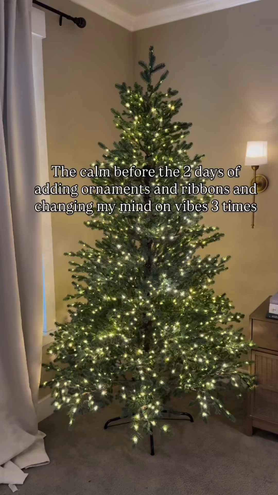 Love my Christmas tree but know I’m in for an emotional rollercoaster of decorating it! Anyone else?! ✨ 🌲

#holidaydecorating 
#trimmingthetree 
#treedecorations 
#fauxchristmastree


#LTKHome #LTKParties #LTKHoliday