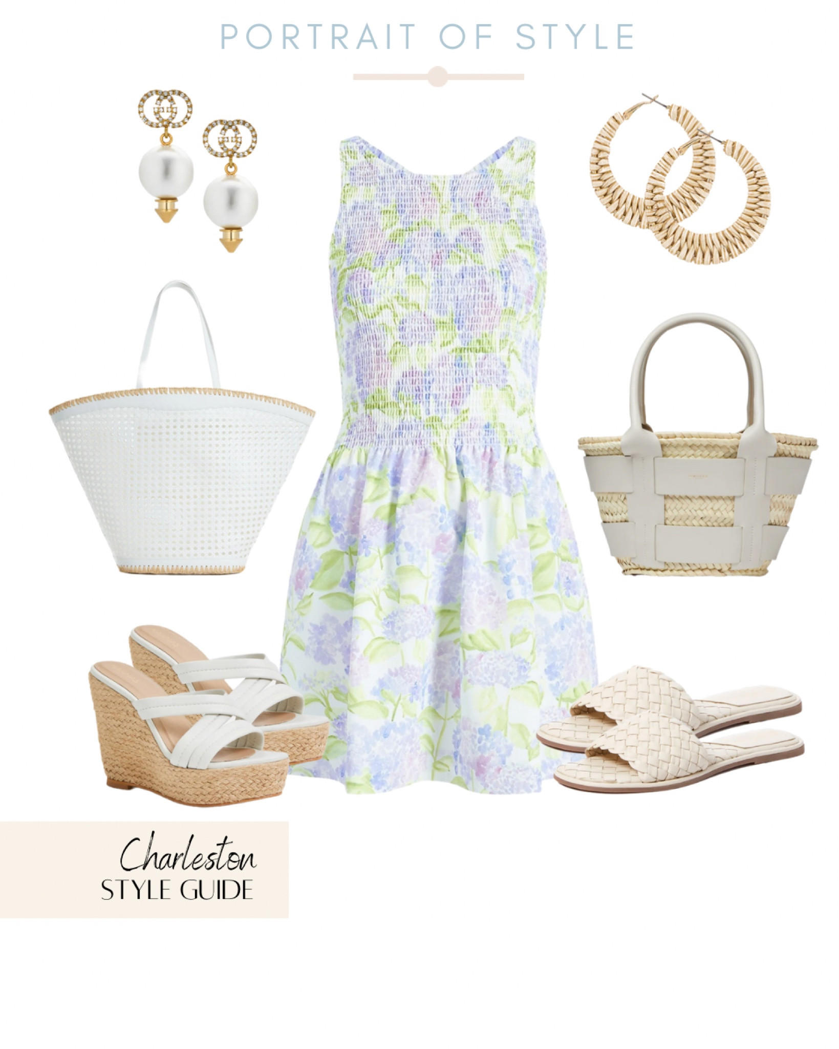 A Charleston inspired look for your next trip! 

#charleston #charlestonoutfit #summerdress #dresses #sandals #tuckernuck #floraldress #bags #whitebags #earrings #gucci

#LTKsalealert #LTKFind