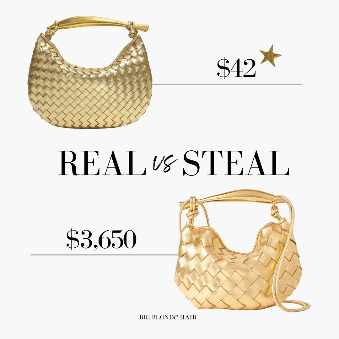 Real vs Steal: $3650 Woven Bag vs $42 Look for Less 

 #LTKFindsUnder50
