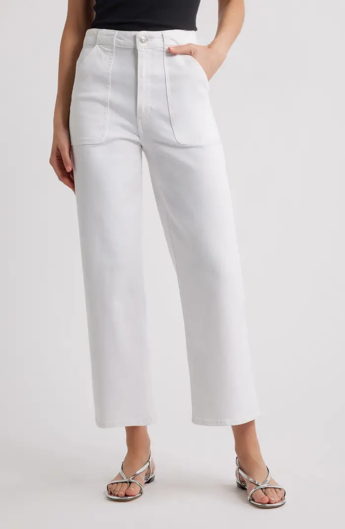 FRAME The Modern Pocket Wide Leg Jeans | Nordstromrack | Nordstrom Rack