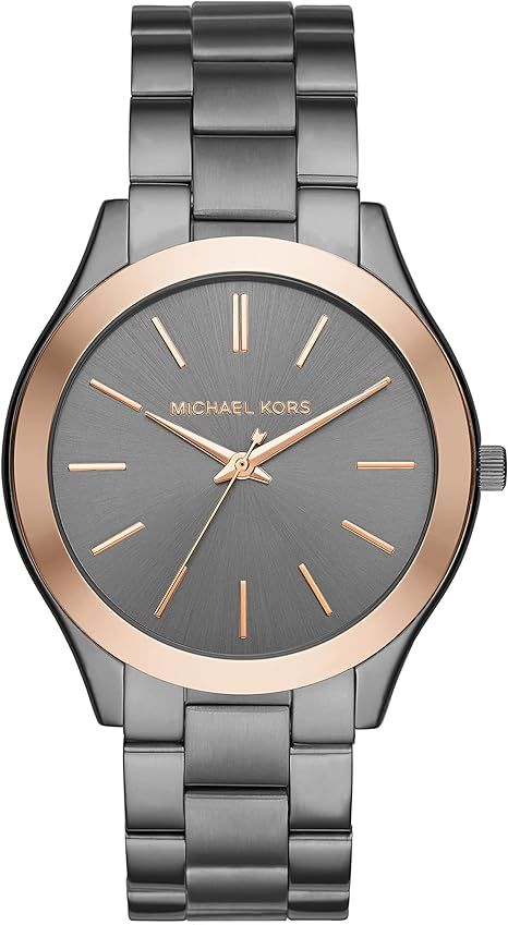 Michael Kors Men's Slim Runway Stainless Steel Quartz Watch | Amazon (CA)