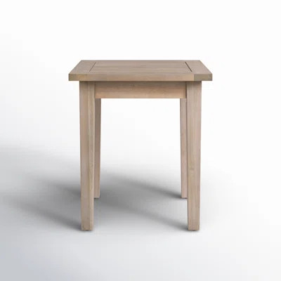 Amina Outdoor Solid Acacia Wood Side Table | Wayfair North America