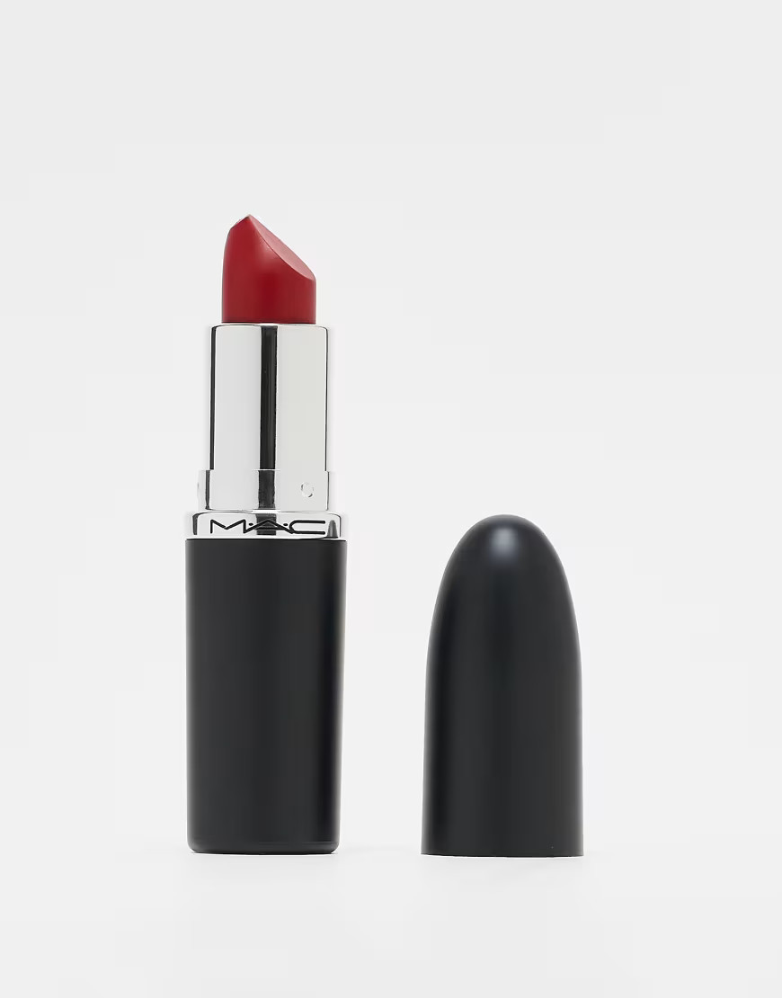 MAC Macximal Sleek Satin Lipstick- Left On Red | ASOS (Global)