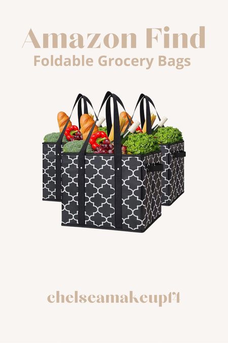 Amazon Find // Foldable Grocery Bags 

#LTKFind