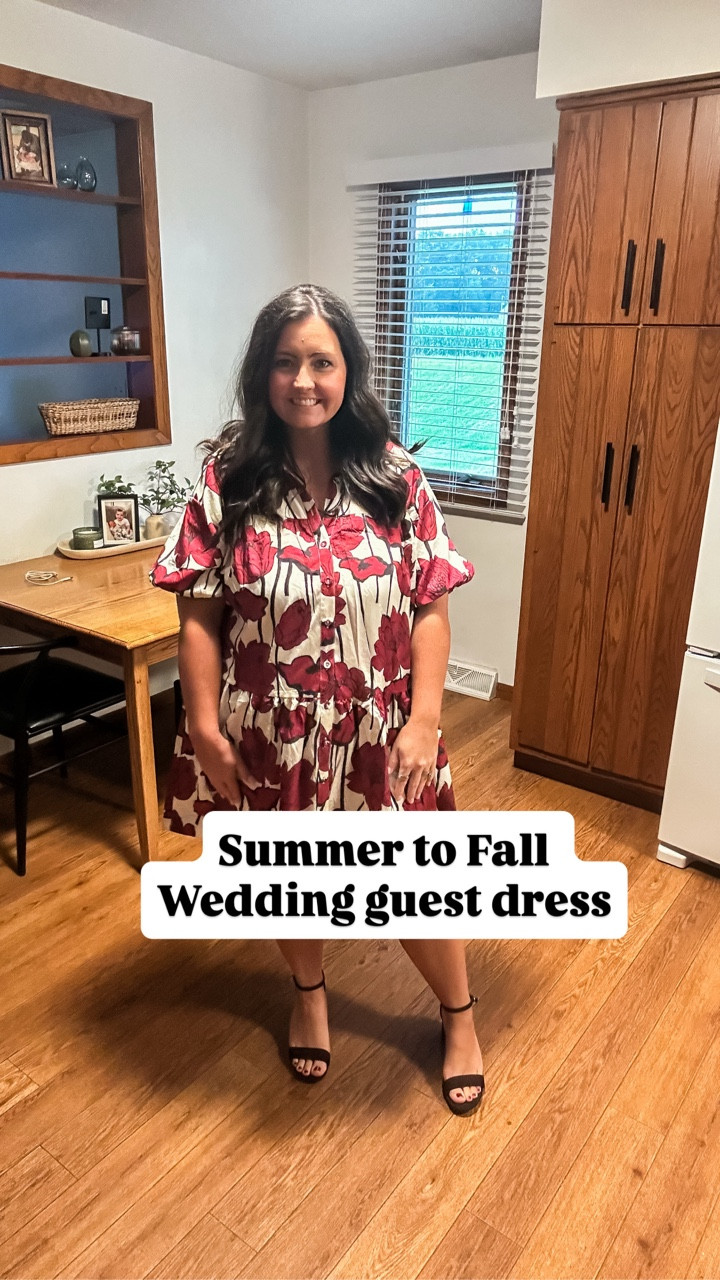 Anyone else ready for Fall?! 

This dress comes in tons of colors and would make for the best wedding guest dress!