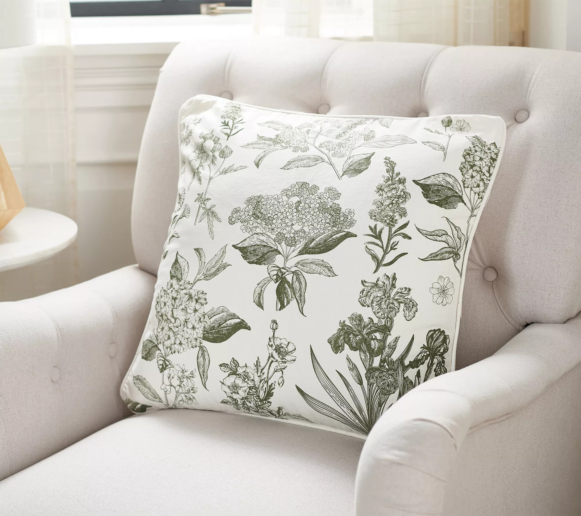 Cozy Cottage by Liz Marie 20" Printed Decorative Pillow | QVC