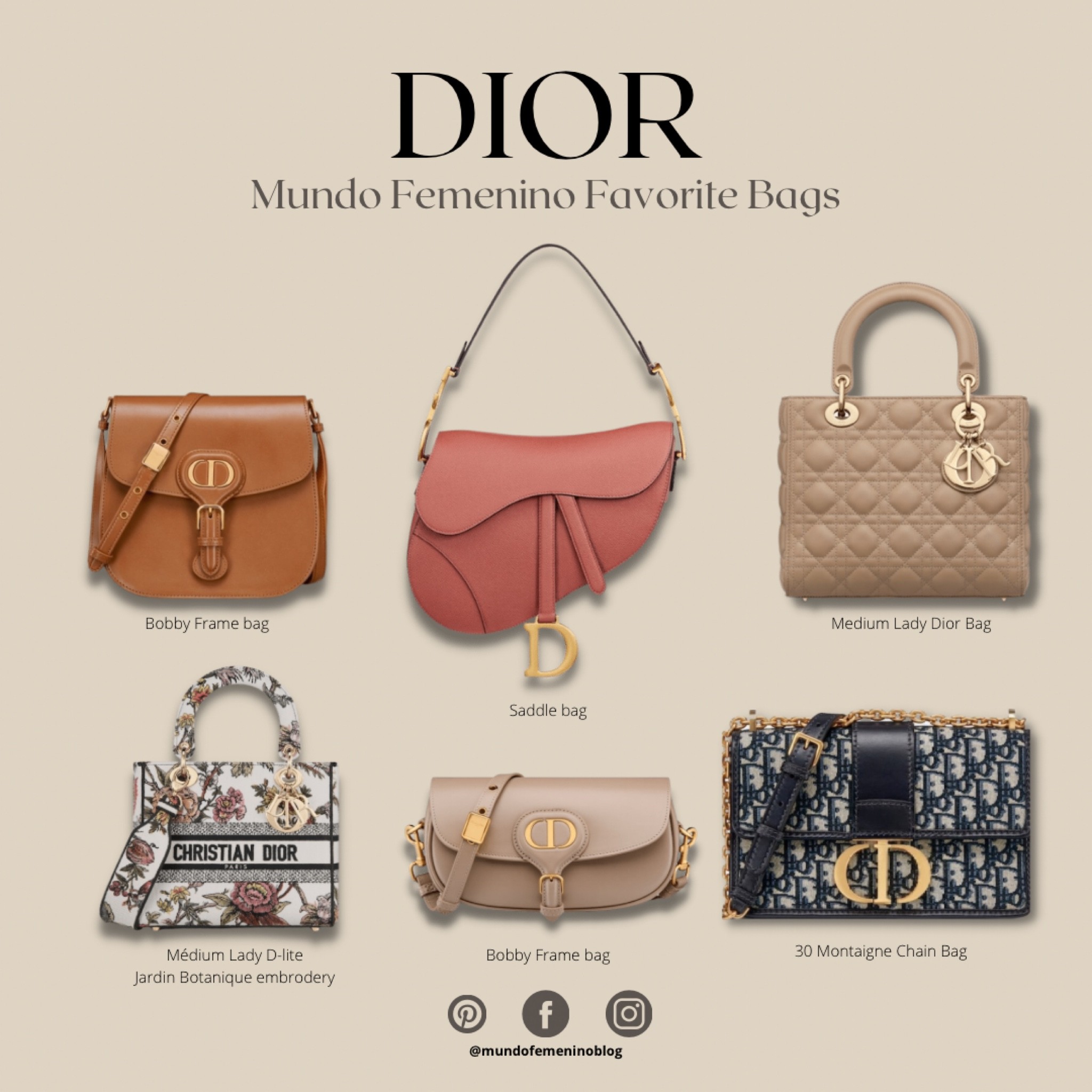 Dior Bobby East-West Bag curated on LTK