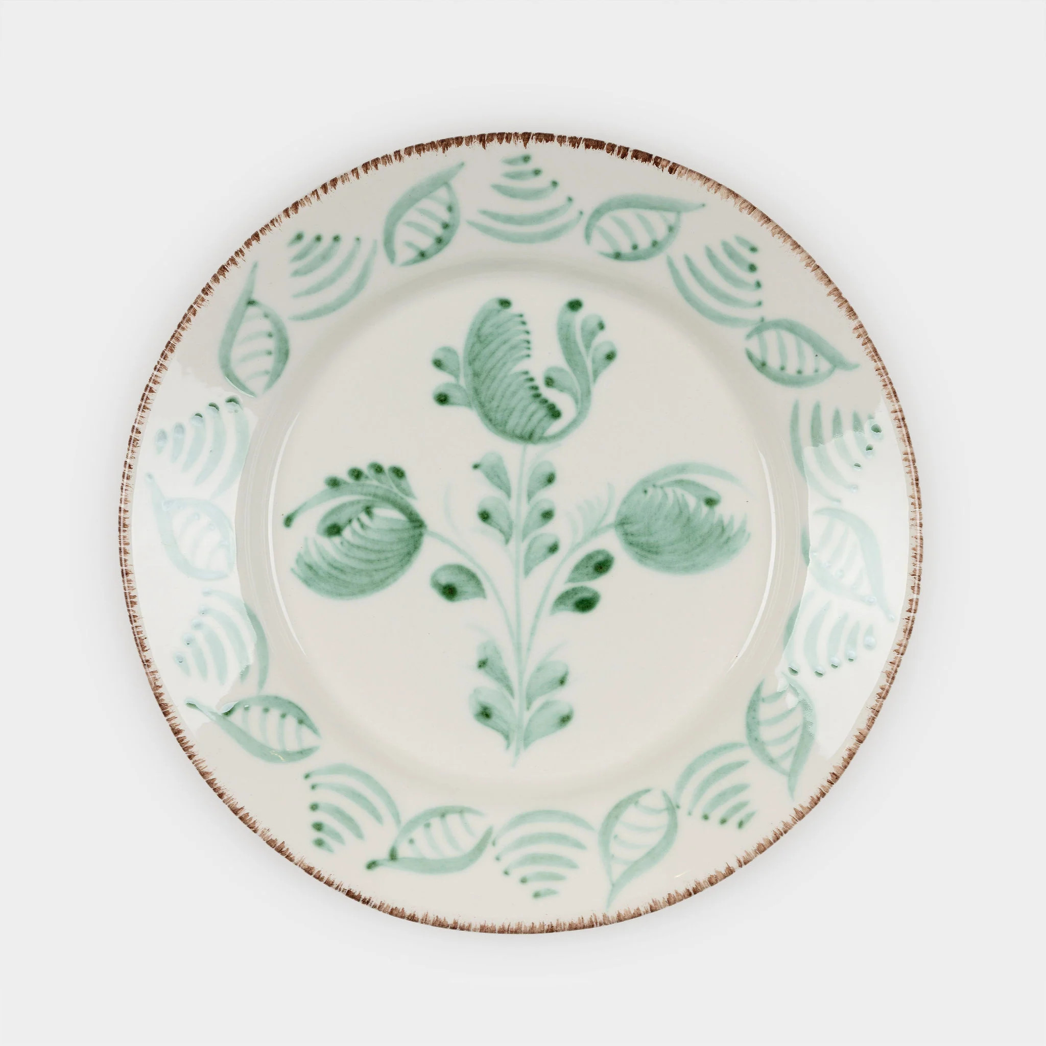 Portugese Talavera Triple Flower Plate | Marlowe Street