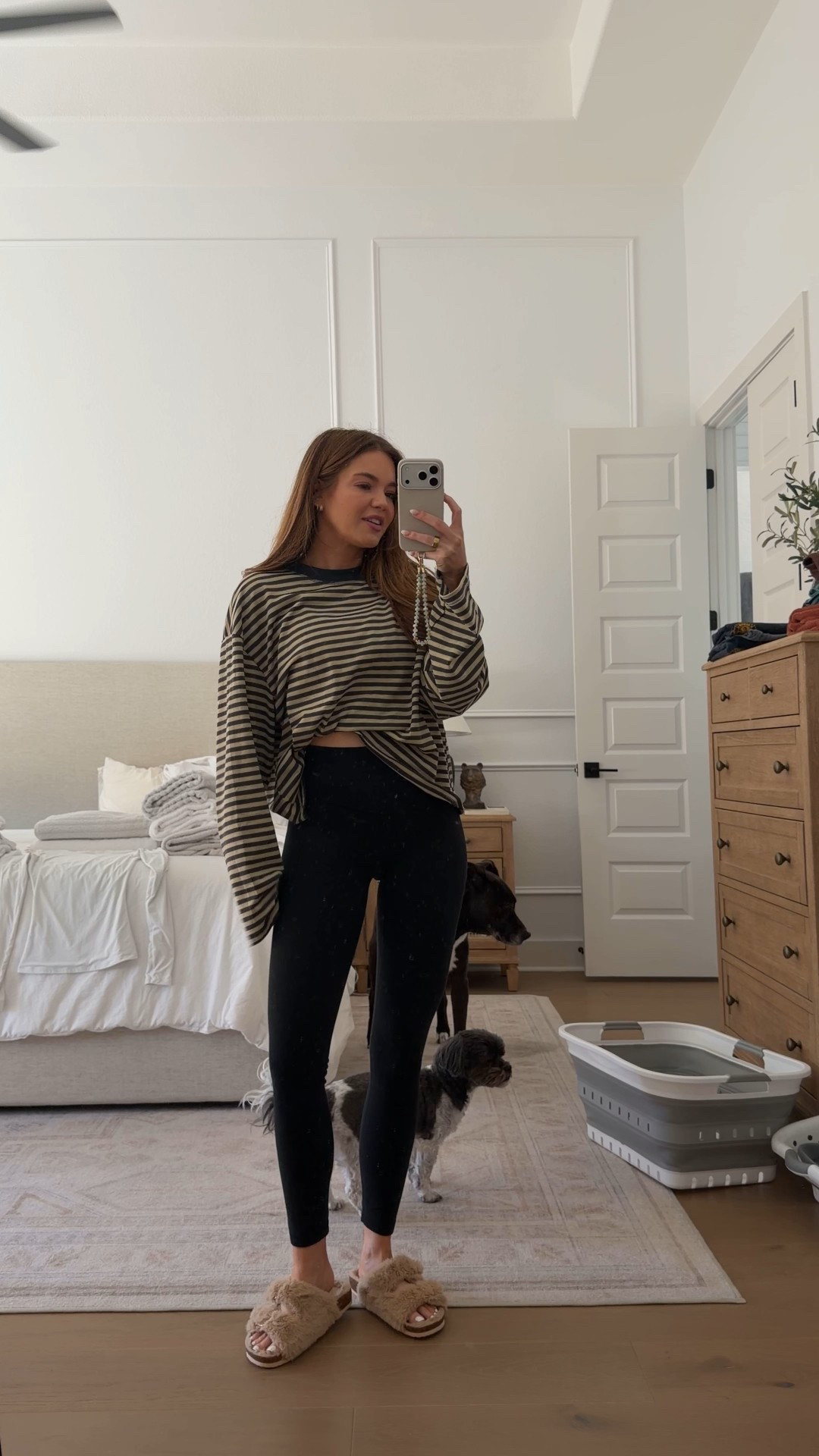 sized up to a large not an XL :) i wear an xs petite in my favorite amazon leggings. i’m 5’3  