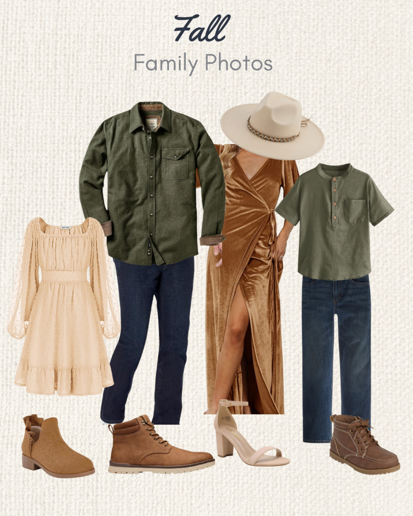 Embracing the warmth of fall with golden hues and rich greens—perfect for capturing our family's cozy moments together!

#FallFamilyPhotos #AutumnVibes #FamilyInTheFall #FallColors #PumpkinPatchAdventures #CozyFall #FamilyTime #FallMemories #NatureAndFamily #SweaterWeather

#LTKFindsUnder50 #LTKStyleTip #LTKSeasonal