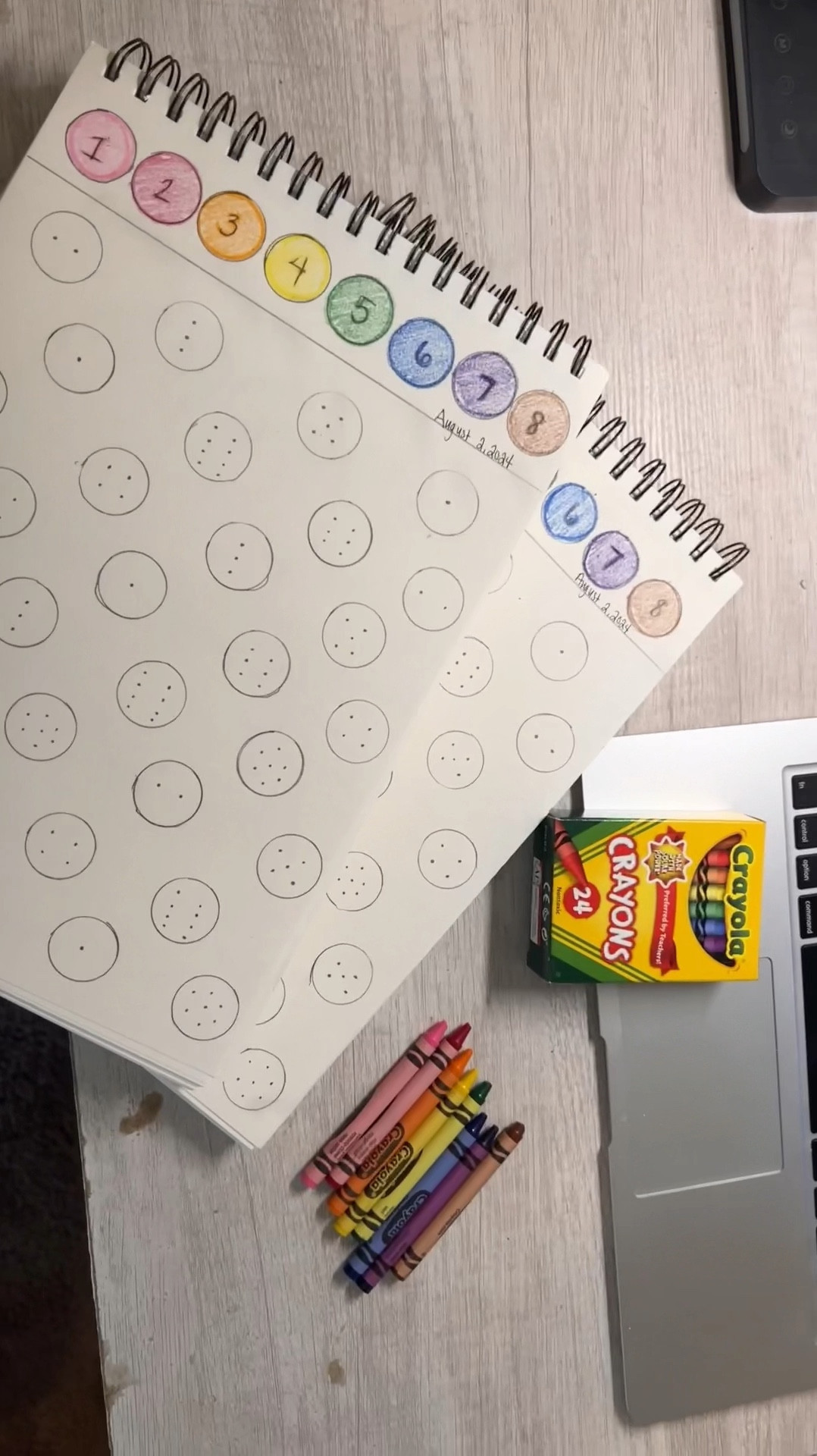 We’ve been recreating fun Pinterest activities lately to keep the girls entertained in the mornings, and it’s been a hit! 🌟 On Monday, I decided to order some sketchbooks from Amazon, and they arrived just in time last night. This morning, we set them up, and the girls are already loving them! 🖍️🎨 It’s been a great start to our day!

#LTKKids #LTKHome #LTKBacktoSchool