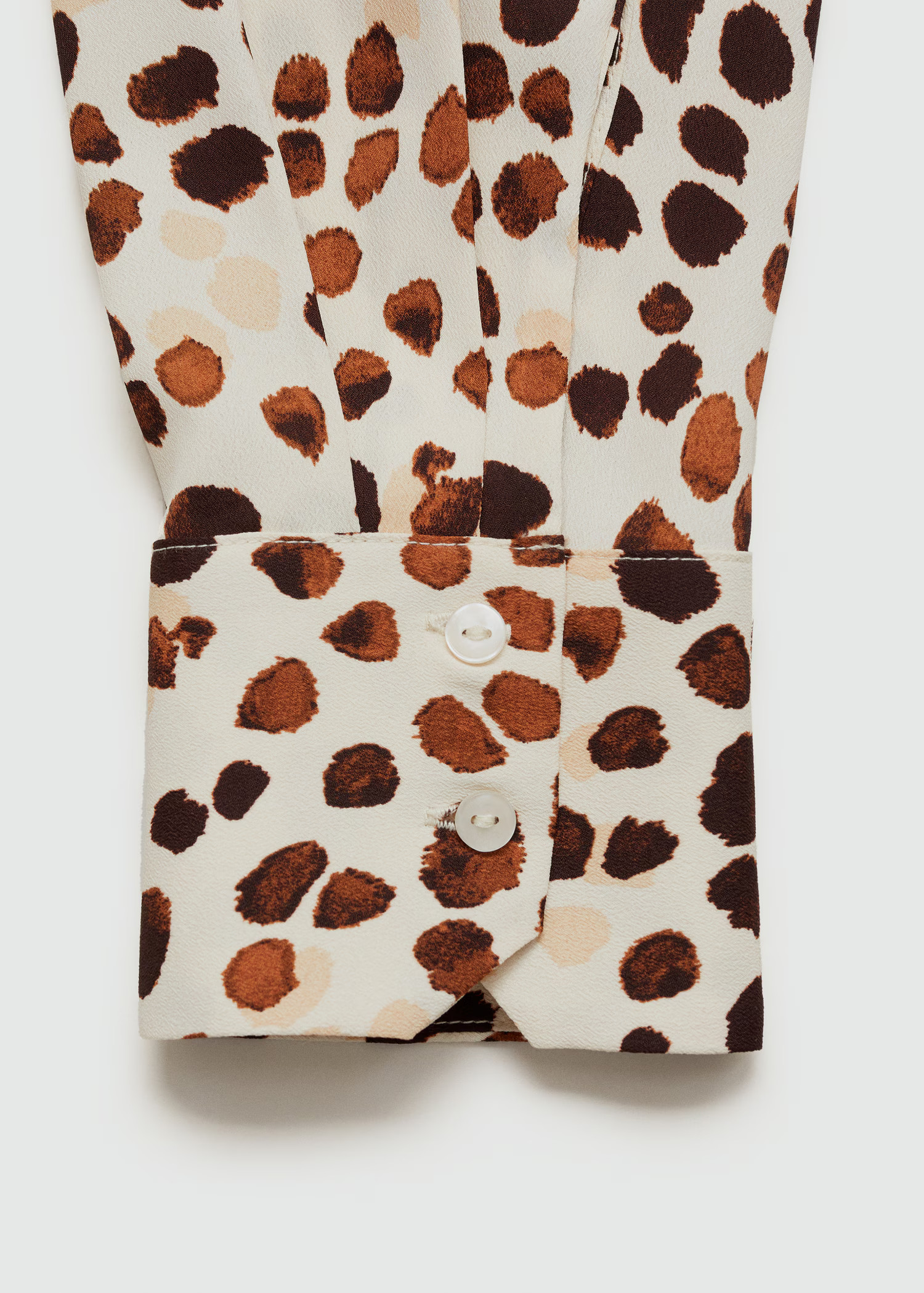 Printed flowy shirt - Women | MANGO USA | Mango (US/MX/AU)