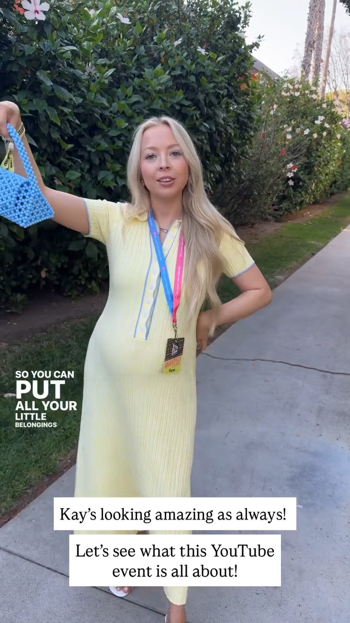 Going with a yellow and blue vibe for the YouTube event! 💛💙

#LTKTravel #LTKStyleTip #LTKParties