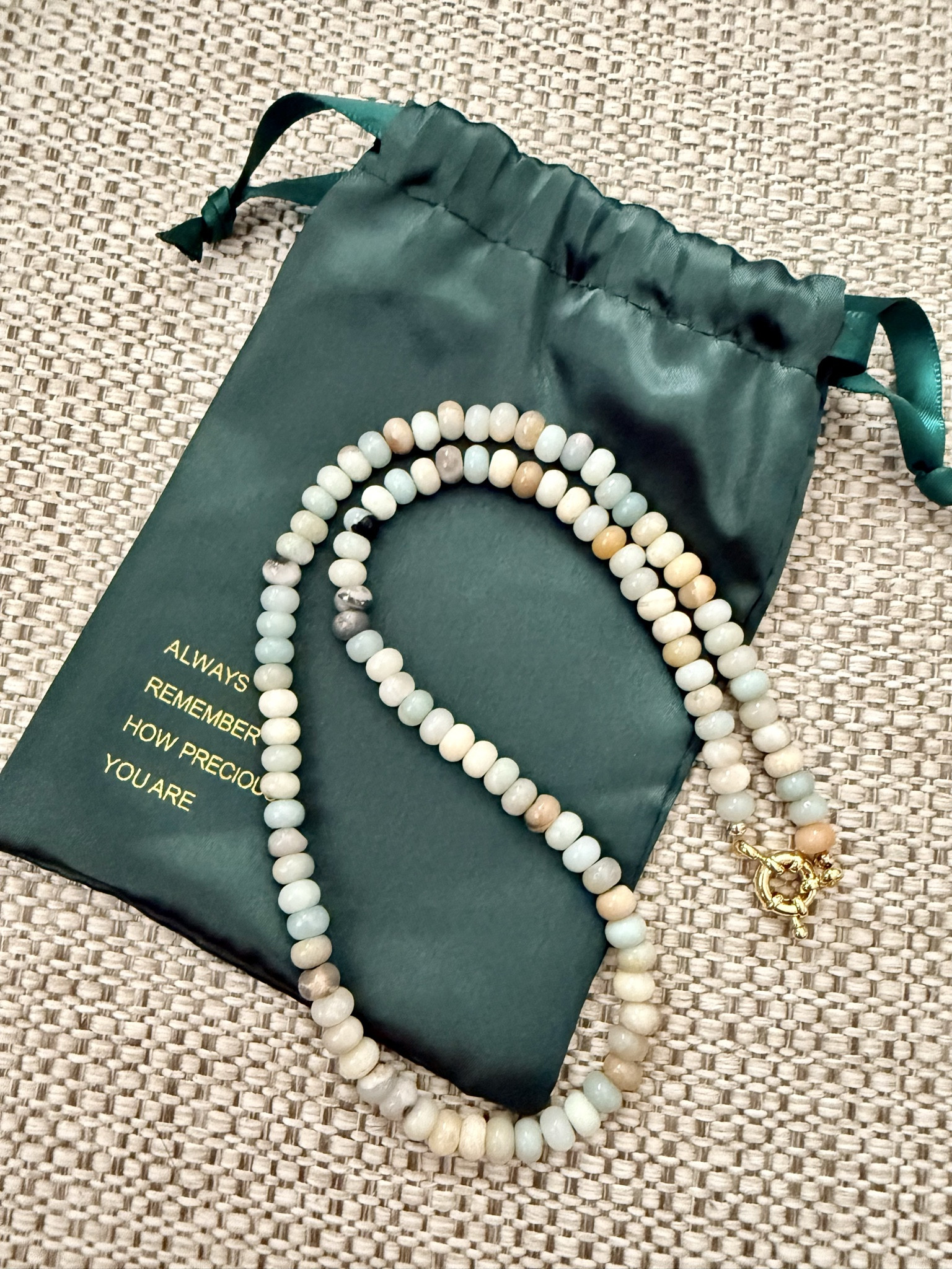 Love this stone beaded necklace. It is so beautiful. On sale now! Cute Mother’s Day gift idea. 




Beaded Gemstone Necklaces for Women, Bohemian Colored Choker Natural Stone Bead Decoration Summer Beach Handmade Jewelry Necklace

#LTKSeasonal #LTKSaleAlert #LTKWedding