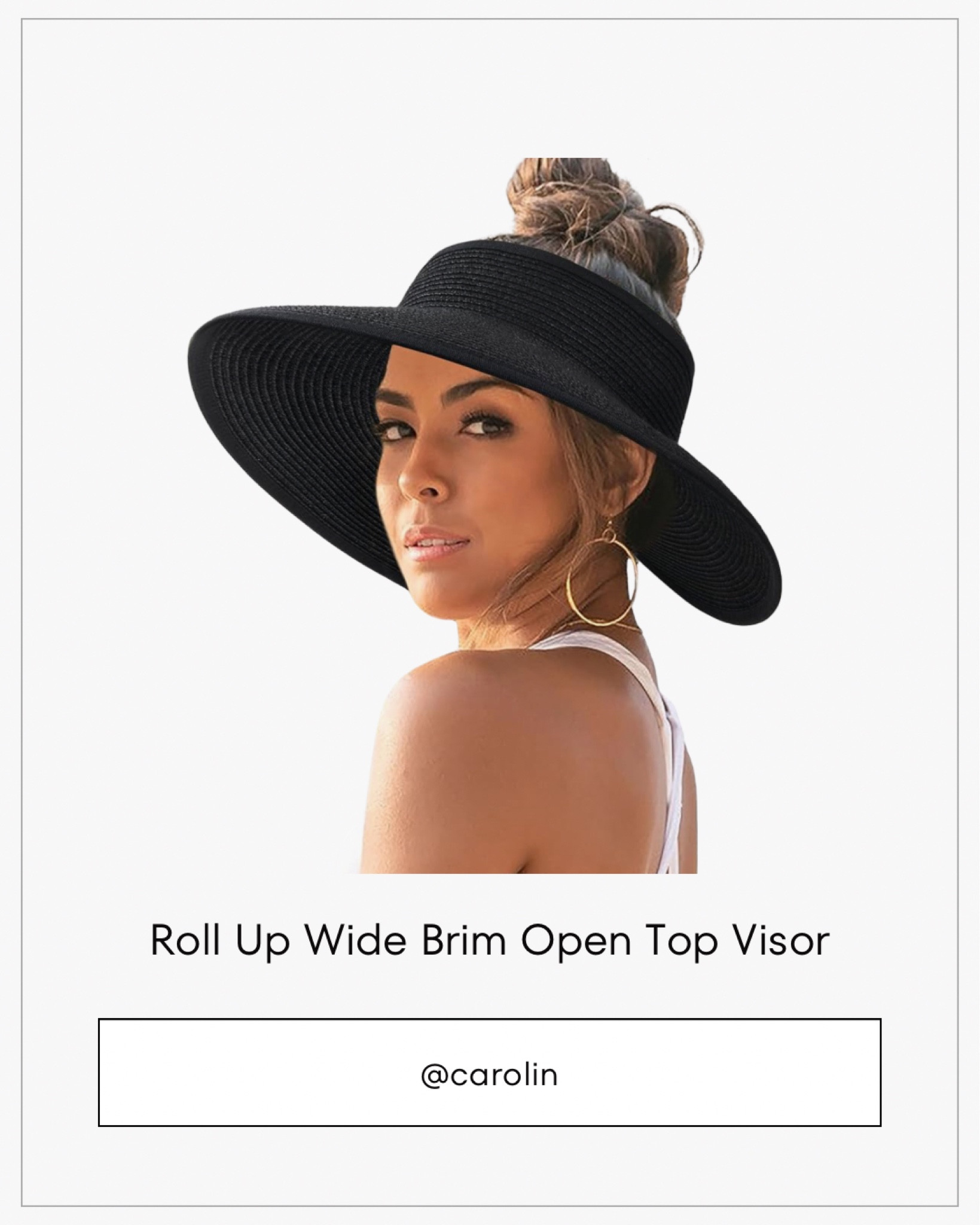 Love this roll up wide brimmed open top sunvisor for the beach!! 



#LTKSummerSales #LTKStyleTip