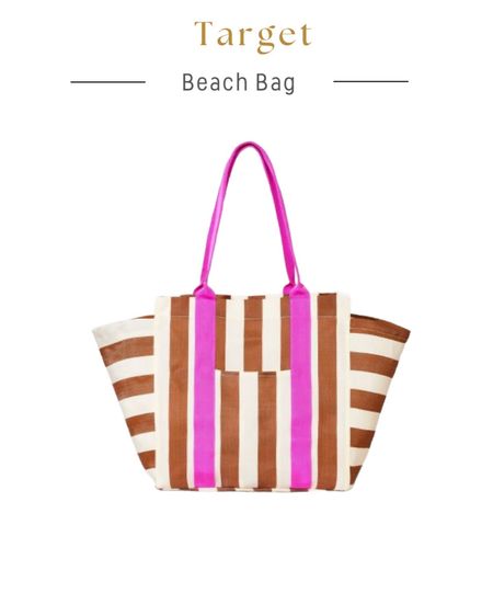 Loving this target beach bag 

#LTKSaleAlert #LTKSummerSales
