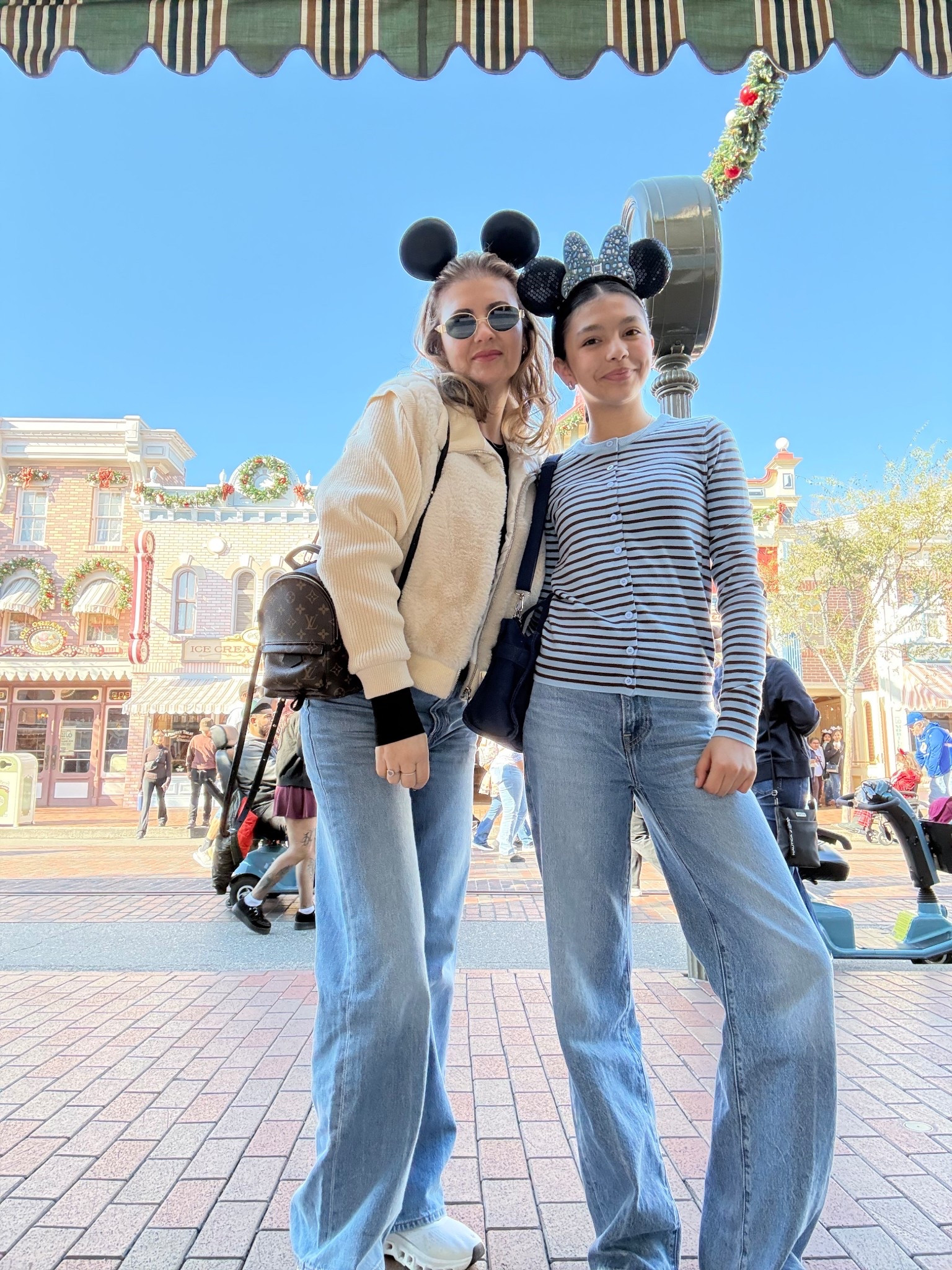 Disney outfits but make them park-day comfy ✨🏰
Sharing the ears and outfits we wore.

#Disneyland #DisneyStyle #DisneyOutfits #DisneyEars #DisneyDay #HappiestPlaceOnEarth #DisneyVibes #DisneyFashion #ThemeParkStyle #DisneyLooks #DisneyTrip #MagicalMoments

#LTKootd #LTKTravel #LTKmomlife