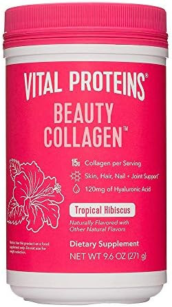 Vital Proteins Beauty Collagen Peptides Powder Supplement for Women, 120mg of Hyaluronic Acid - 1... | Amazon (US)