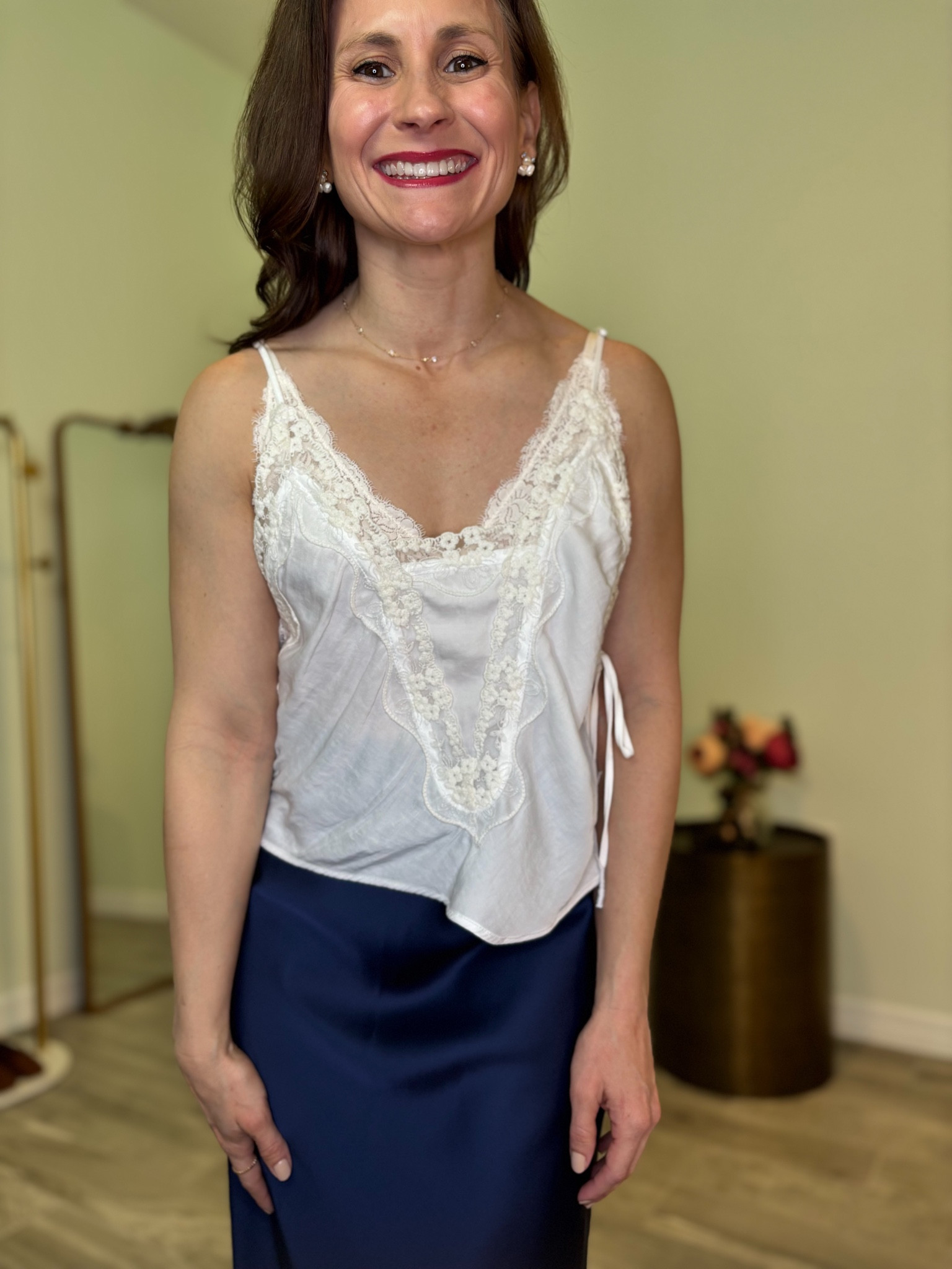 Beautiful lace top for spring styling

#LTKPetite #LTKootd #LTKWedding