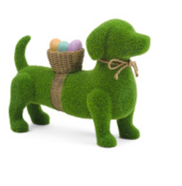 Moss Dachshund Figurine Easter 
Home Decor 

#LTKSeasonal #LTKFestival #LTKHome