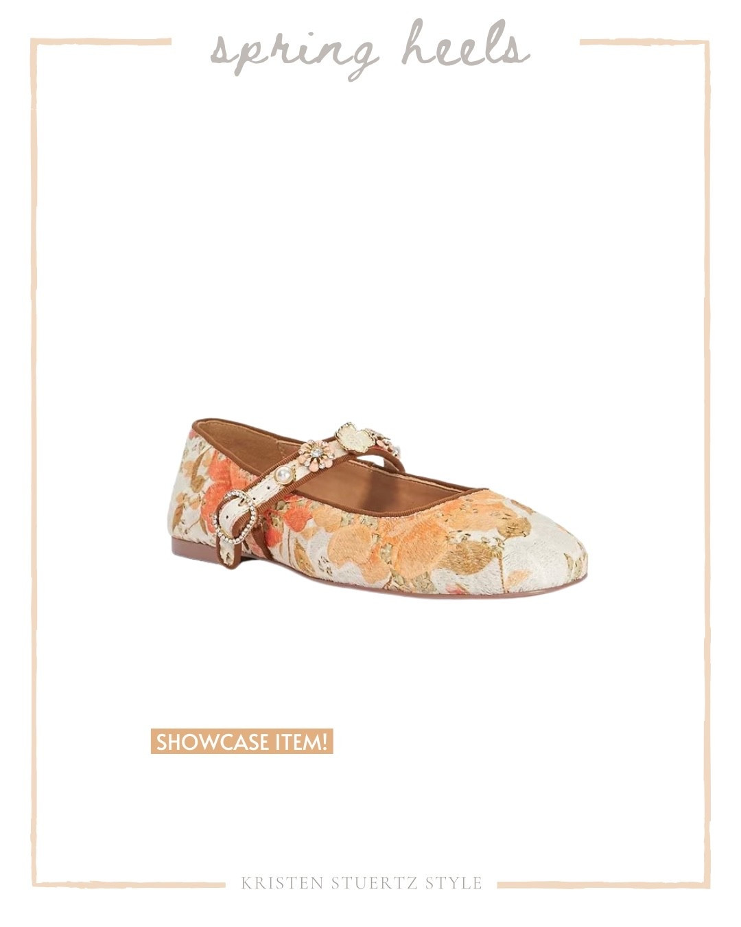 I just love the print and fabric of these Dune London ballet flats. With a soft orange jacquard fabric and delicate sequins, it’s an elegant everyday casual shoe to add to your spring collection! 

@ltk @dillards #ltkshoecrush 

#LTKSeasonal #LTKTall #LTKOver40