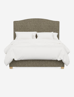 Maria Platform Bed, Blush Luxe Boucle | Lulu and Georgia 