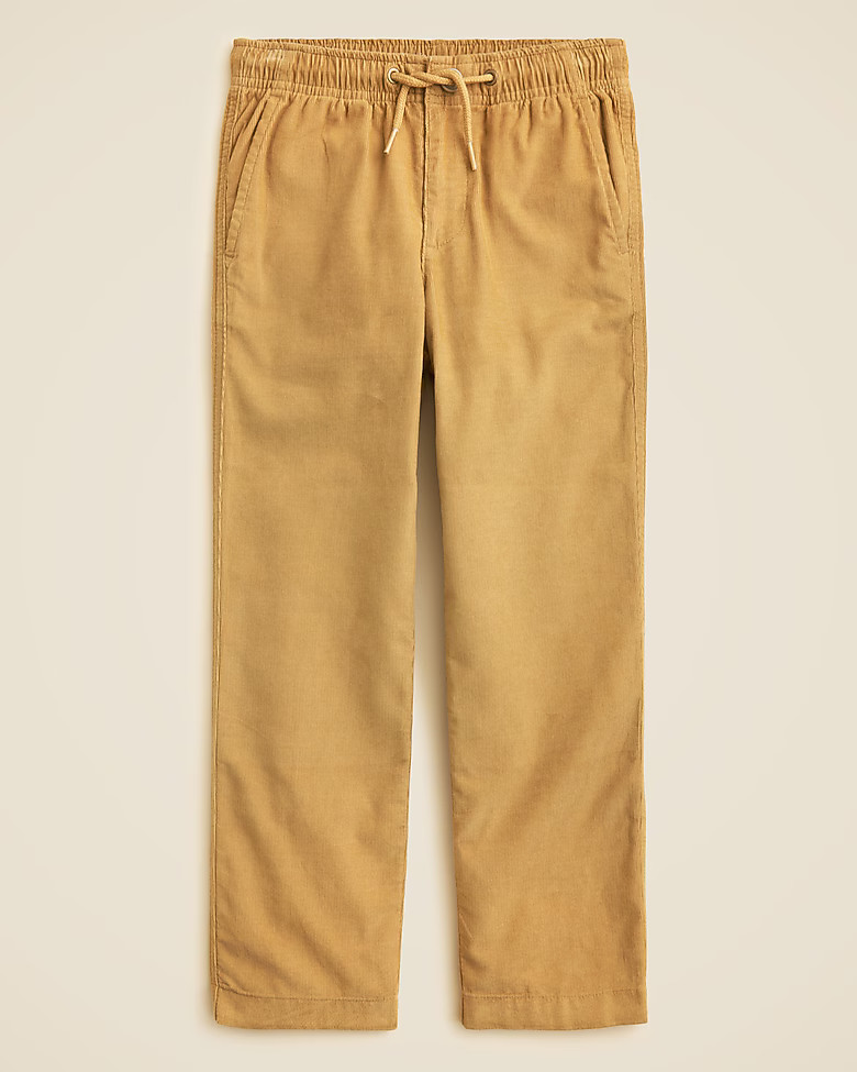 Boys' Pier pant in lightweight corduroy | J. Crew US