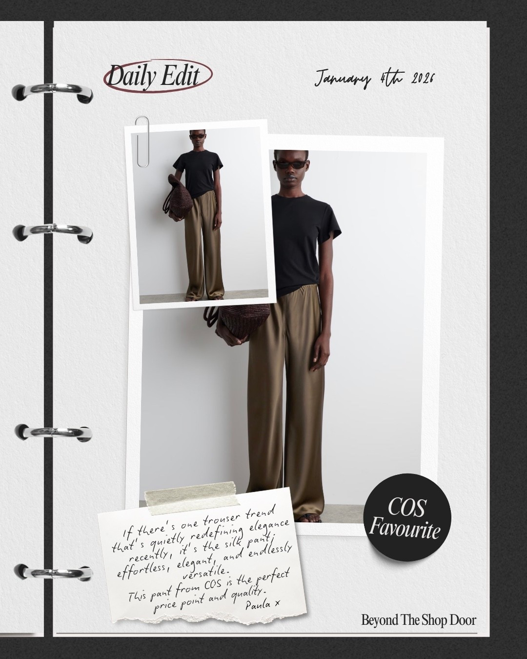 If there’s one trouser trend that’s quietly redefining elegance recently, it’s the silk pant; effortless, elegant, and endlessly versatile.

This pant from COS is the perfect price point and quality.

I’ve also included a few of my favourite alternatives at all price points.


#LTKOver40