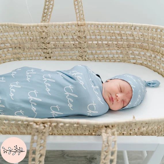 Handwritten Name Personalized Swaddle Blanket | Custom Baby Swaddle | Newborn Baby Blanket | Newb... | Etsy (CAD)