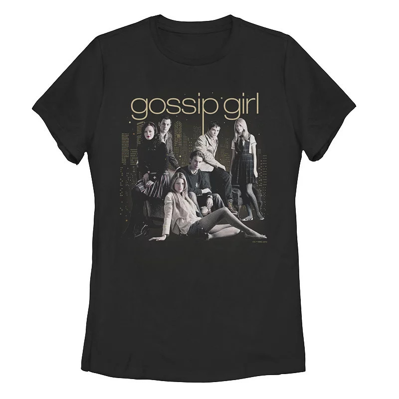 Juniors' Gossip Girl Groupshot Tee, Girl's, Size: XL, Black | Kohl's