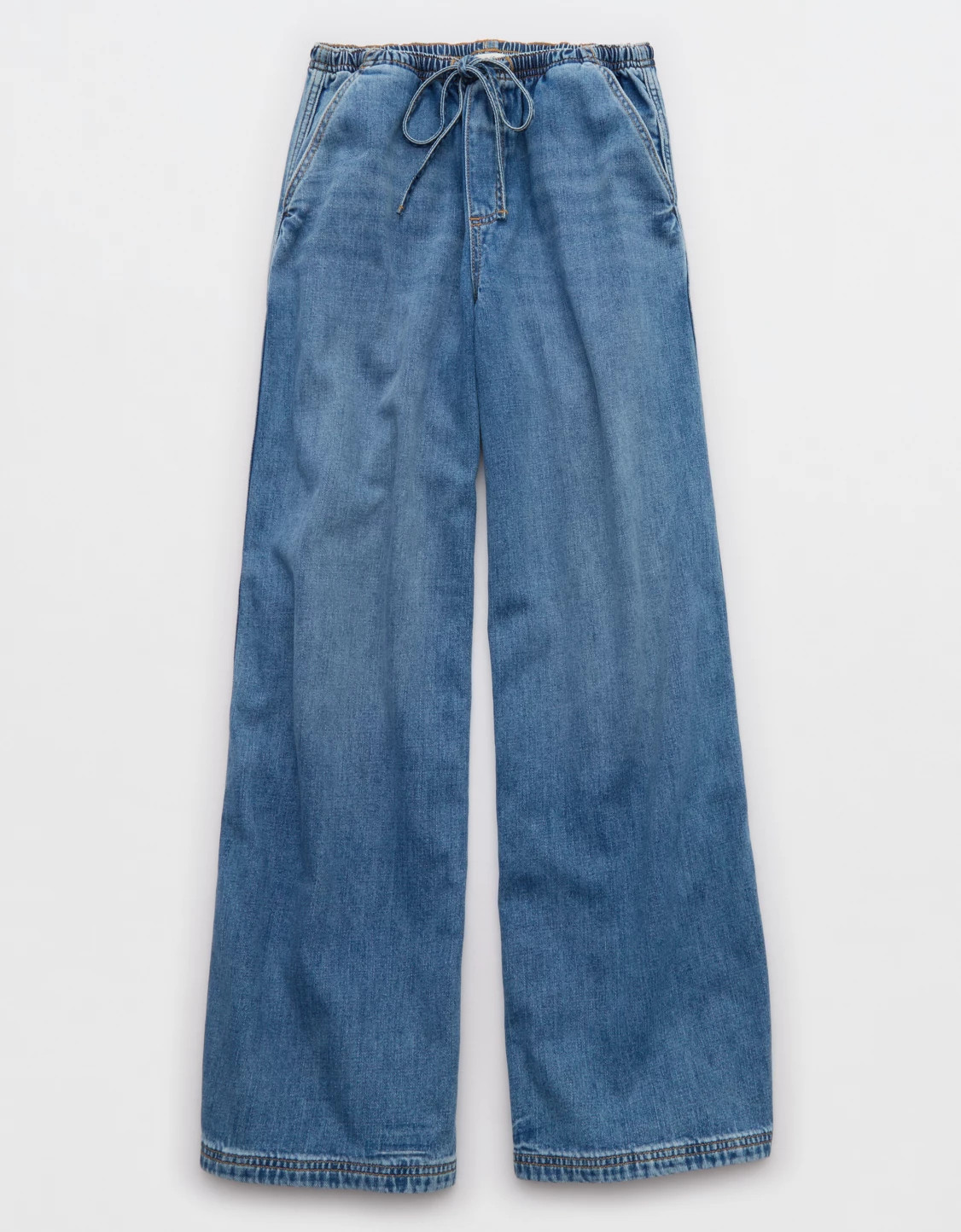 Aerie Daydream Denim Pull-On Pant | Aerie